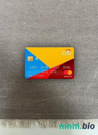 Netherlands Citibank wygląd zdjęcia mastercard skan PSD + zdjęcie
